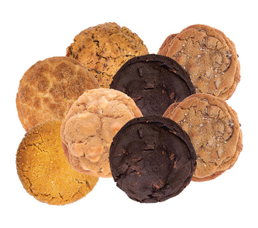 8 giant cookies + 1 extra