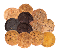 12 giant cookies + 2 extra